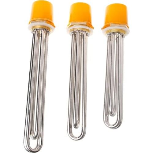 MEXI 1PC Water Tank DN40 Heating Pipe Water Heater Electrical Immersion Element Air Energy 3KW/4.5KW/6KW