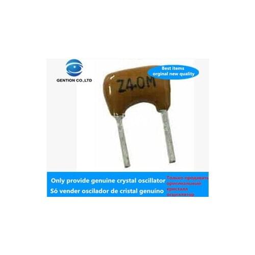20pcs 100% orginal new DIP-2 4.000M 4M ceramic crystal 2 pin 4MHZ Filter 2 pins ZTA 4M 4MHZ