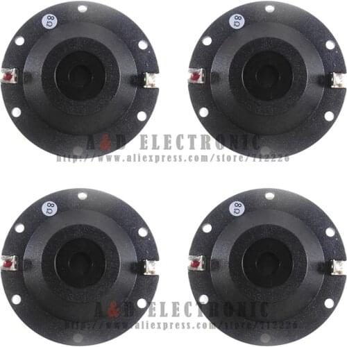 4pCS/lot Hiqh Quality Replacement Diaphragm For BMS-4550 Driver For Yorkville 7402 HF VC 44.4mm 8Ohm Aluminum flat wire