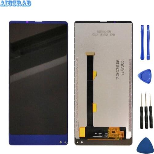 AICSRAD For Oukitel MIX 2 LCD Display And Touch Screen 5.99" Digitizer Assembly Replacement mix 2 mix2 Smartphone Parts +Tools