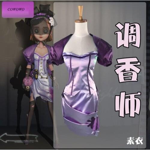 Anime!Identity V Vera Nair Game Suit Sweet Lovely Dress Uniform Cosplay Costume Halloween Party Role Play Clothing For Women NEW