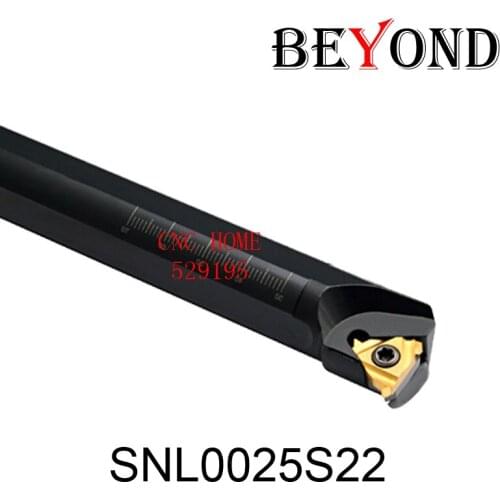 BEYOND SNL 0025 SNL0025 SNL0025S22 Threading Turning Toolholder Lathe Tools Cutter Boring Bar