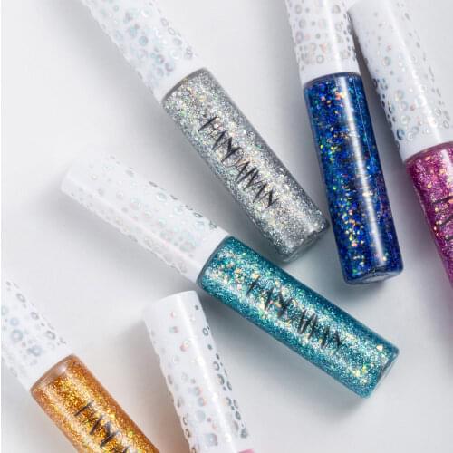 Glitter Eyeshadow Gel Eyes Makeup Diamond Shimmer Eye Shadow Cream Waterproof Brighten Cosmetics Shadows Make up Diamond Creams