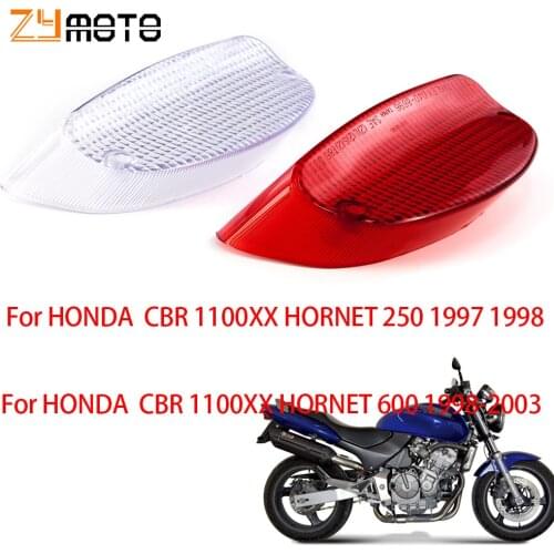 For HONDA CBR1100XX HORNET 250 1997 1998 HORNET 600 1998 - 2003 Motorcycle Tail Rear Brake Light Stop Light Lamp Cap Cover Shell