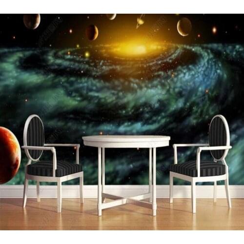 Papel de parede Fantasy Universe Nebula Rotation Map wallpaper mural,living room home decor
