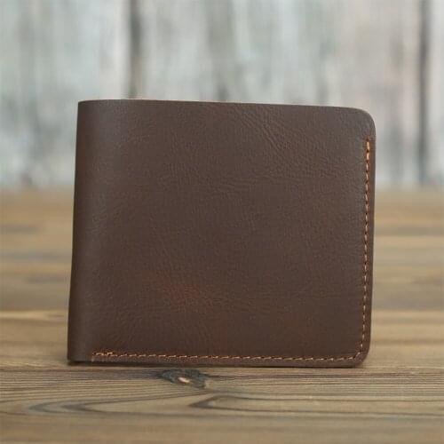 Mens Wallet Genuine Leather Purse For Male Money Bag Credit Card Holder Classic Fashion Wallets For Men Coin Purse