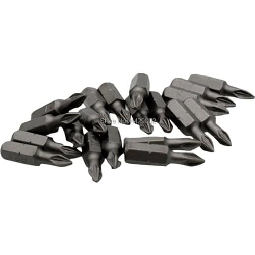 20x 25mm Phillips 2 (PH2) PZ1 PZ2 PZ3 Pozi #1 #2 #3 Screwdriver Insert Driver Bits Power Drill Screwdriver Bit Magnetic 1/4" Hex