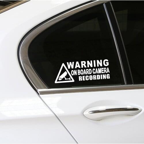 Warning Car Sticker Safety Decal For Cars Auto Motorcycle Bumper Window Door Body JAYJOE Dropshipping Vinyl Car Stickers