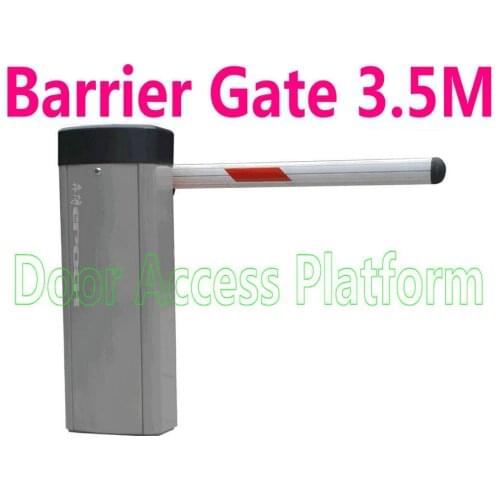Gray Color Car Parking gate Automatic Access gate-Entrance Truck Vehicle Gate-Exit machine access control door gate boom3.5Meter