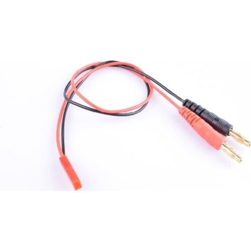 4.0mm banana plug to JR/Futaba JST/BEC DC plug ec2 Glow starter RC charge cable lead adapter wire