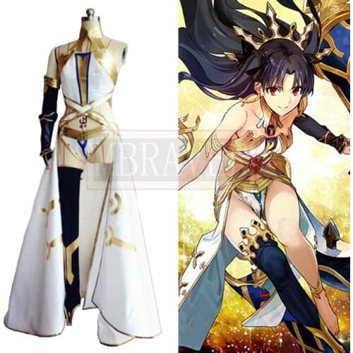 Fate/Grand Order FGO Ishtar Tohsaka Rin Uniform Halloween Birthday Party Cosplay Costume Custom Made Any Size