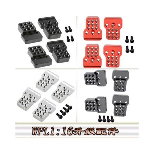 WPL C34 1:16 Upgrade Accessories Four-wheel Drive Climbing Car Off-road Vehicle Aluminum Alloy Front and Rear Shocks