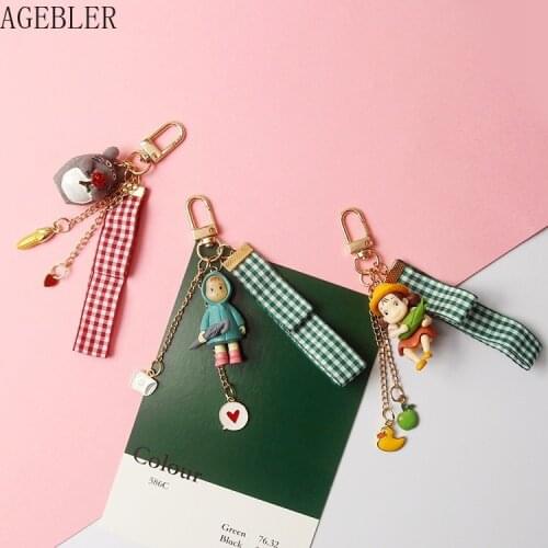 Japanese Style Cartoon Jewlery Anime Cute Lucky TotoroTalisman Metal Buckle Keychain Keyring for Bag Pendent Couple Gift Keyfob