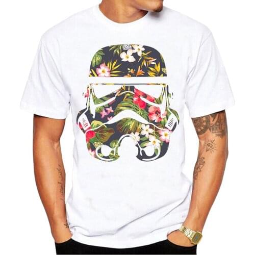 Funny star wars T Shirt Men Tee Tops Tshirts Short Sleeved Fashion T-shirt