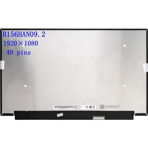 15.6" Laptop LCD Screen B156HAN09.2 Fit NV156FHM-NY4 LP156WFG-SPP1 For Lenovo Legion 5-15ARH05H S7-15IMH5 144Hz 40pin eDP