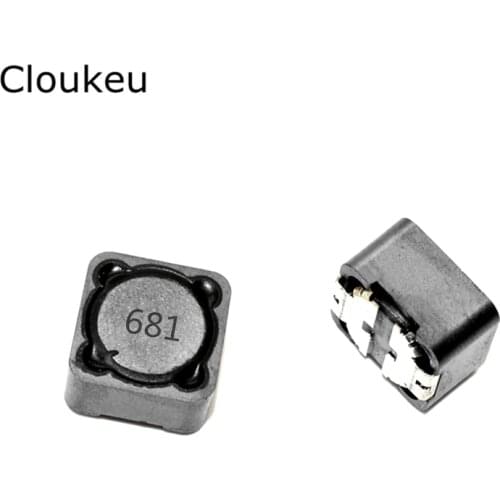 10pcs CD127 680UH/681 SMT Power Inductor Choke Coils (12*12*7) RH127