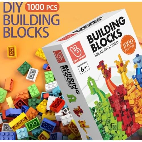 1000PCS+ DIY Bricks Compatibles MINI Figures Animals Building Blocks Set MOC Toys For Children Gift Toys & Hobbies