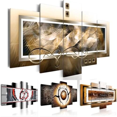 2021 5 Panels Hot Canvas Print Abstract Poster Modern Home Wall Decor Painting Canvas Printing Art HD Print Painting No Frame