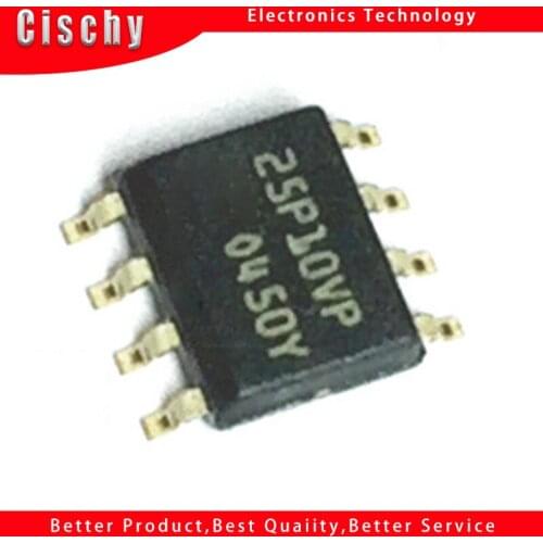 5pcs/lot M25P10-AVMN6TP ST25P10VP ST25P10 25P10VP SOP-8 In Stock