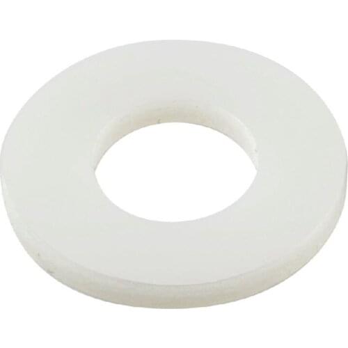 White Plastic Nylon Harden Insulation Flat Washer 500pcs/lot