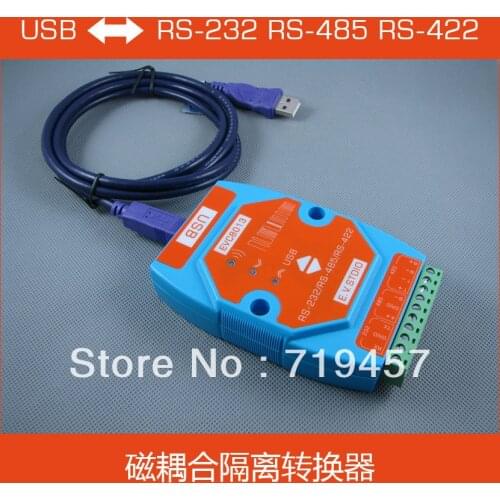 FREE SHIPPING Evc8013 usb to serial isolation converter rs-232 rs-485 rs-422 magnetic isolation