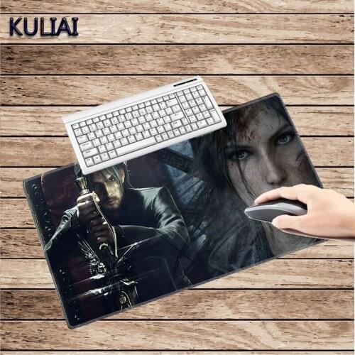 XGZ DIY Custom Speed Edition Large Game Mouse Pad Tomb Raider Gamer Games Video MousePads Size 30X60 To 40X90 Cm for Surprise