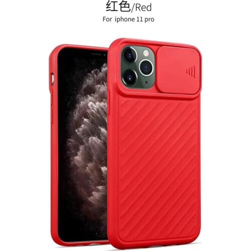 Camera Full Protection Case For iPhone 11 Pro Max 6 6s 7 8 Plus Ultra-thin Push-Pull Cover For iPhone XS Max x 10 XR Phone Case