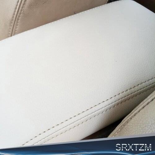 For 2016 2017 2018 Volkswagen Tiguan mk2 Armrest Console Pad Cover Cushion Support Box Armrest Top Mat Liner Leather