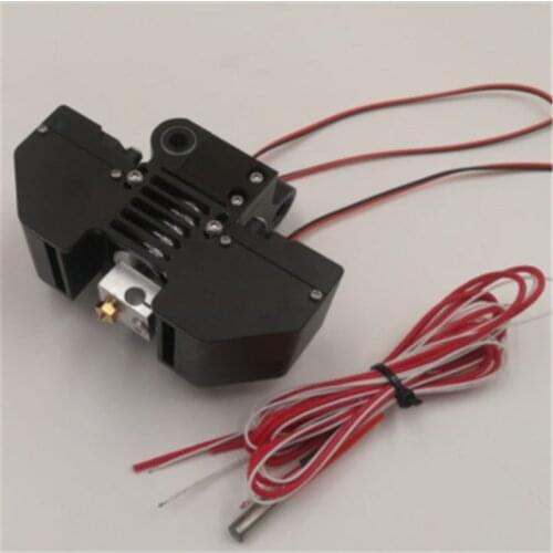 Perfect upgrade v6 hotend mount kit 0.4MM nozzle for Ultimaker2+ 3D printer all metal V6 print head extrusion kit