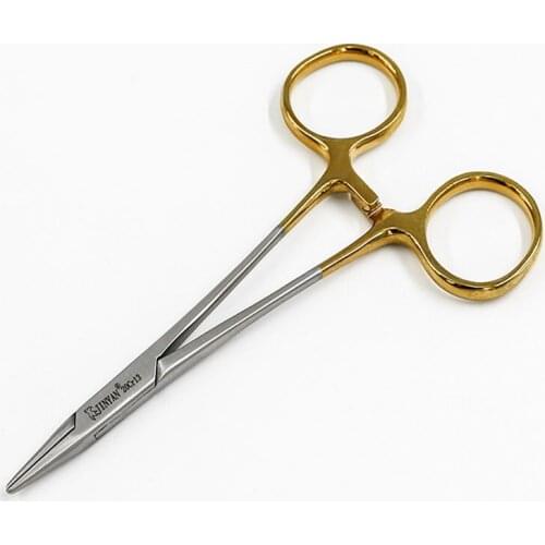 Jinyan gold handle needle holder needle holder stainless steel double eyelid surgery tool beauty plastic equipment needle holder