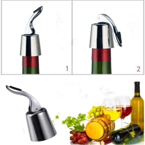 Red Wine Wine Corkscrew Vacuum Corkscrew Blow Out Fresh Red Wine Stopper Stainless Steel Wine Stopper