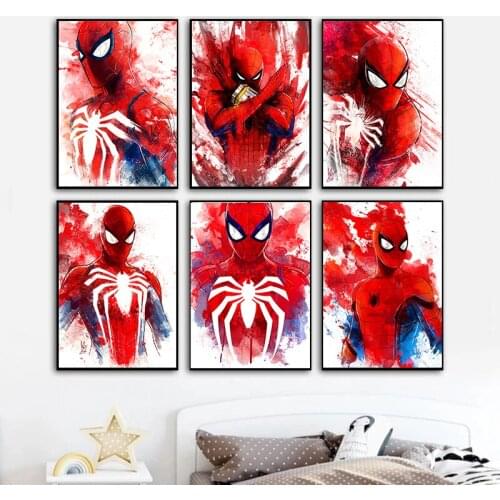 Disney Marvel Movie Diamond Painting Full Diamond 5D DIY Full Diamond Embroidered Cross Stitch Kit Diamond Mosaic Home Decoratio