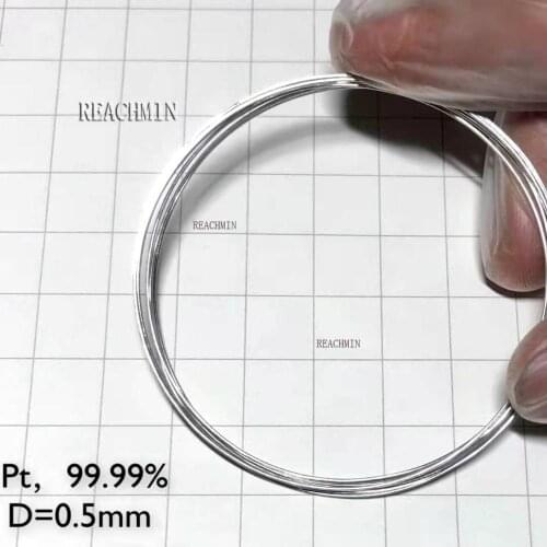 Palladium metal Wire 99.99% Element Pt Pure Diameter 0.5mm