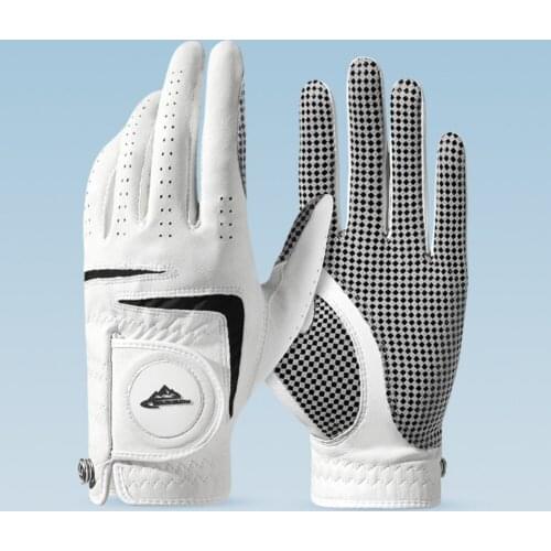 Faux Fur Golf Gloves Golf Accessories Slip-resistant Left Hand Soft Breathable Pure Sheepskin Golf Gloves