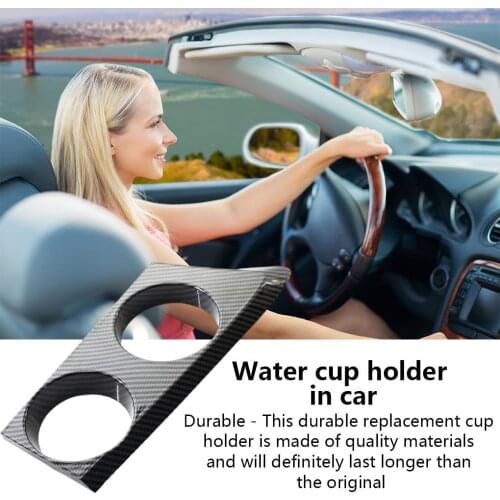 Cup Holder For BMW 1 Series E87 E81 E82 E88 120i 2004-2011 LHD Car Water Cup Holder Interior Center Console Storage Organizer