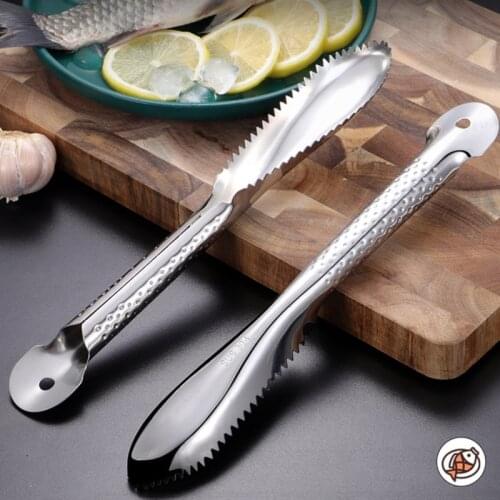 304 stainless steel fish scale planer and household kitchen tools manual seafood picks accessories