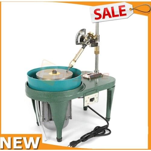 Gemstone Faceting Machine Jade Stone Angle Machine Jewelry Polishing Polisher Machine Flat Grinding Machine Grinder 110V/220V