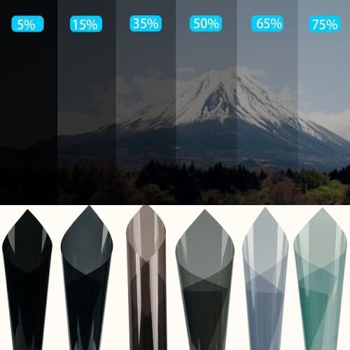 SUNICE Window Film Glass Sticker Home Decor Anti-UV Seif-adhensive Office Tint Nano Ceramic Solar Foils Heat Insulation Vinyl