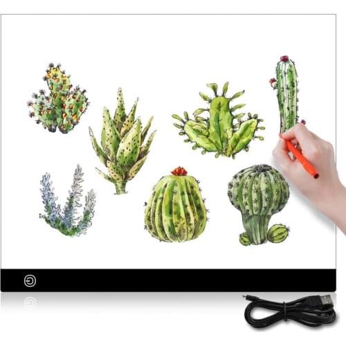 LED Diamond Painting Light Pad Lightpad Board Diamond Painting Accessories Tool Kits A3 A4 A5 Drawing Graphic Tablet Box