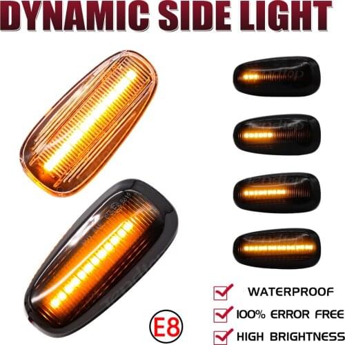 2Pcs Led Dynamic Sequential Blinker Turn Signal Light For Opel For Zafira A 1999-2005 Astra G 1998-2009 Car Accessories