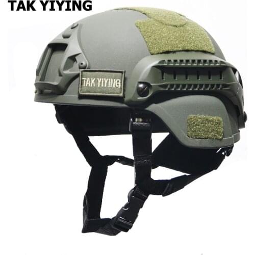 TAK YIYING Mich 2000 Helmet Tactical Accessories Army Combat Head Protector Equipment Airsoft Wargame Paintball