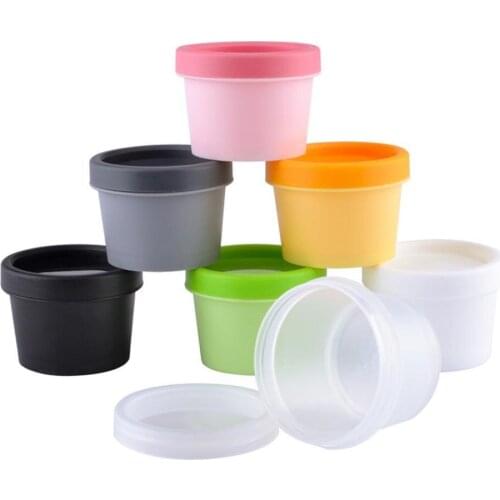 100g Straight Mask Canister Mask Mud Packaging Box Hair Mask Plastic Can Beauty DIY Skin Care Product Empty Bottle