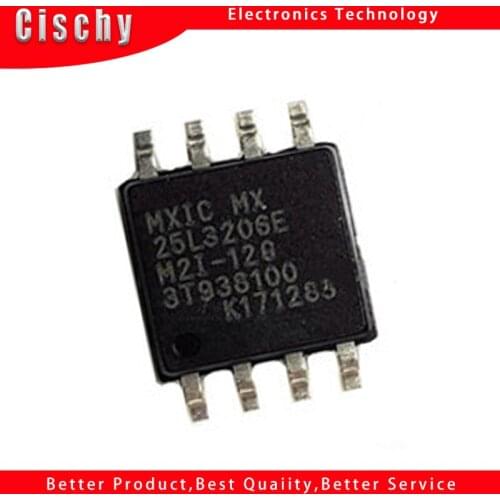 5pcs/lot MX25L3206EM2I-12G MX25L3206EM2I MX25L3206E MX25L3206 25L3206E 25L3206 SOP8 In Stock