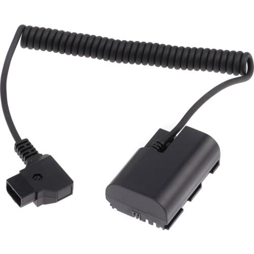 D-Tap to LP-E6 Dummy Battery DC Coupler Power Adapter Cable for Canon EOS 7D 80D 70D