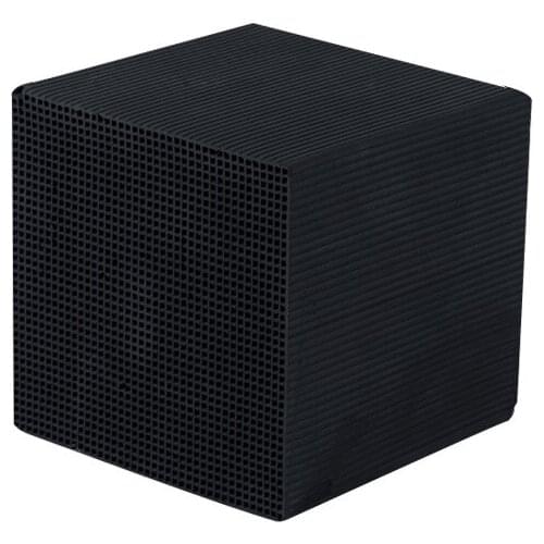 Environmental protection block waterproof honeycomb activated carbon for filter box of spray booth for industrial waste gas trea