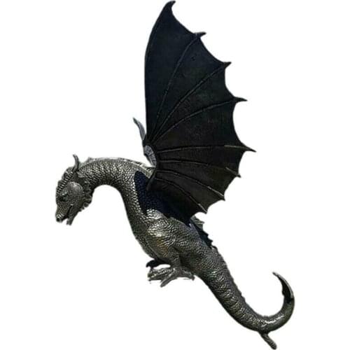 Decor Dinosaur Art Decoration Water Spray Fountain Outdoor Gift Resin Home Sculpture Ornament Windproof Garden