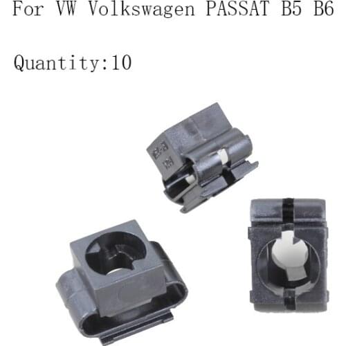 For VW PASSAT B5 B6 Wheel Arch Cover Fastener Clips X10