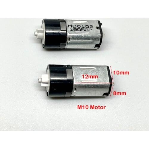 Mini M10 Planetary Gear Motor Micro Geared Motor DC 1.5V 3V 44RPM Precision Reducer Tiny Beauty Equipment Massager Vibration