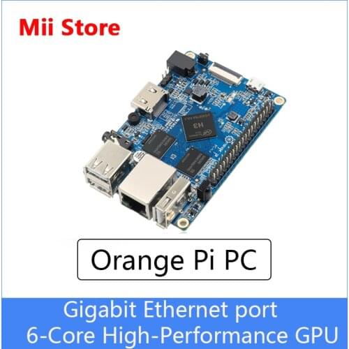 Orange Pi PC Single Board Computer, 1GB H3 Quad-Core Support Android, Ubuntu,Debian Open source learning board 2021 Hot board