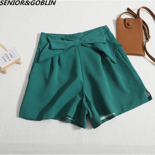 Женские завышенные шорты SENIOR&GOBLIN China At AliExpress